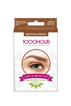 1000 Hour Lash & Brow Dye Kit - Light Brown/Blonde