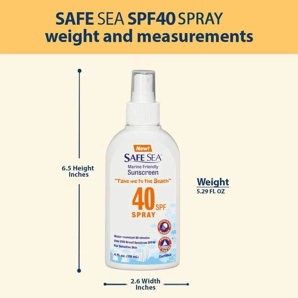 Anti-Jellyfish Sting Protective Spray - SPF 40 (4102)