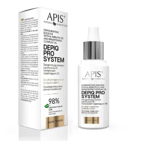 APIS Depiq Pro System - Depigmenting booster with α-arbutin 1% and brightening complex 1% 30ml