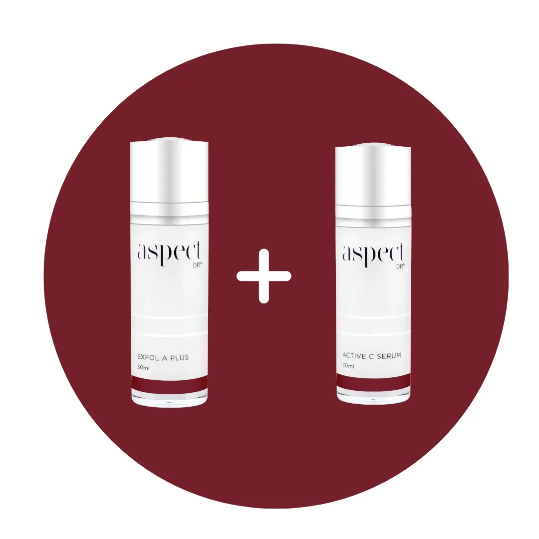 Aspect Dr Exfol A Plus Serum   Active C Serum Duo