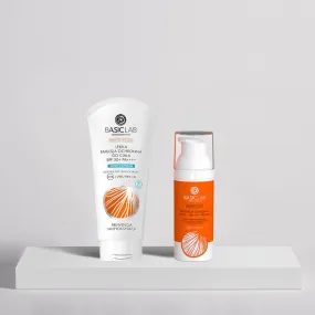 BasicLab SET 4 Protective: Body Emulsion SPF50  100ml   Face Cream SPF50  50ml | Full Sun Protection