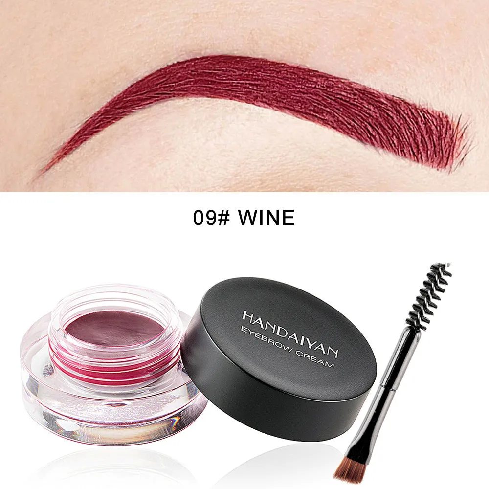 Best-Selling Waterproof, Smudge-Proof Colored Eyebrow Mascara for Professional Makeup and Cosplay