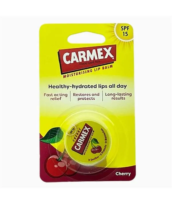 Carma Laboratories Carmex Moisturising Lip Balm Pot Cherry 7.5g
