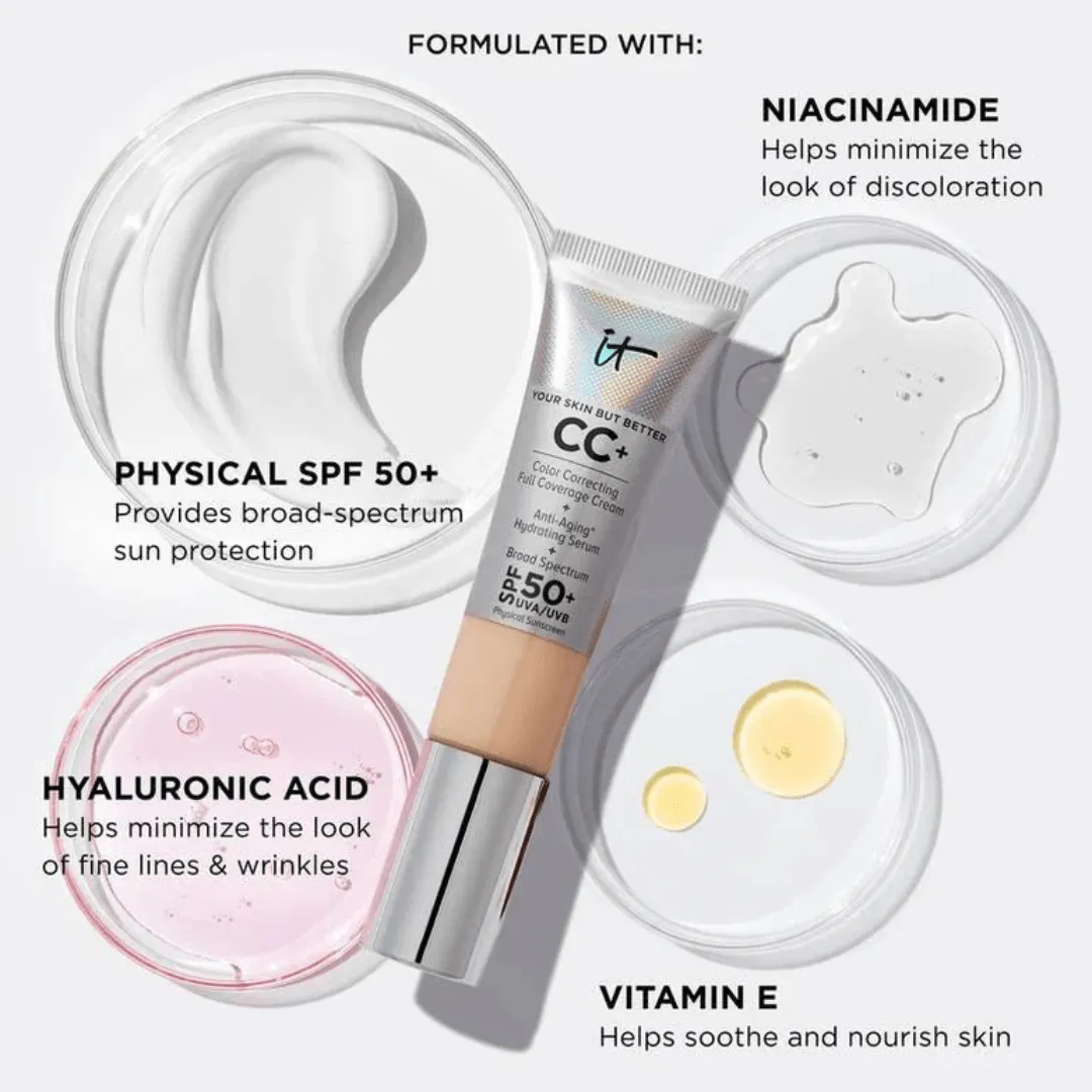 CC Cream Foundation  Lightweight Hydrating Coverage