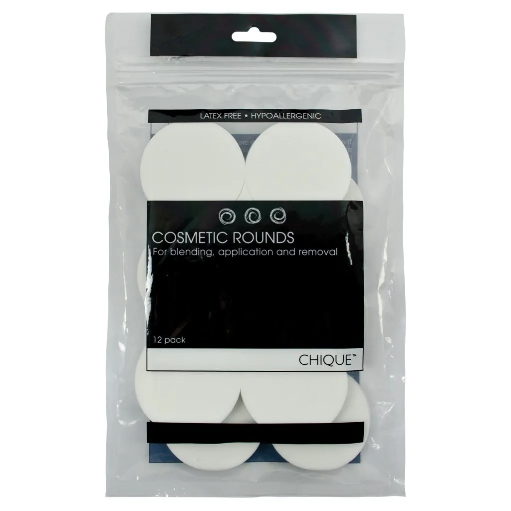Chique™ 12pc Cosmetic Rounds