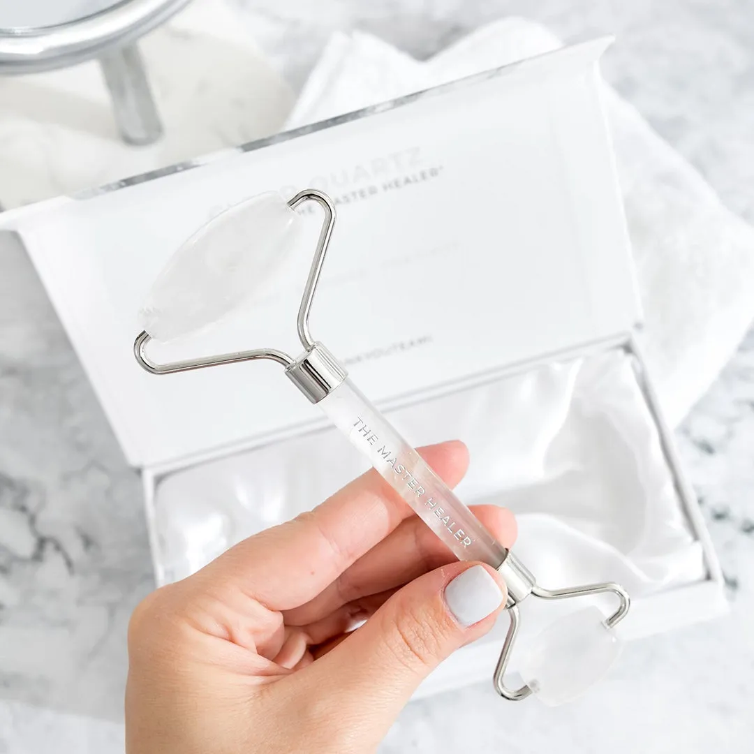 Clear Quartz Facial Roller
