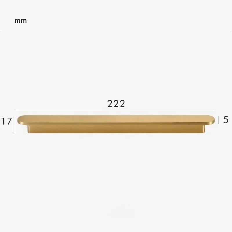 COMMET Solid Brass Handle