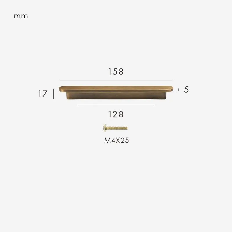 COMMET Solid Brass Handle