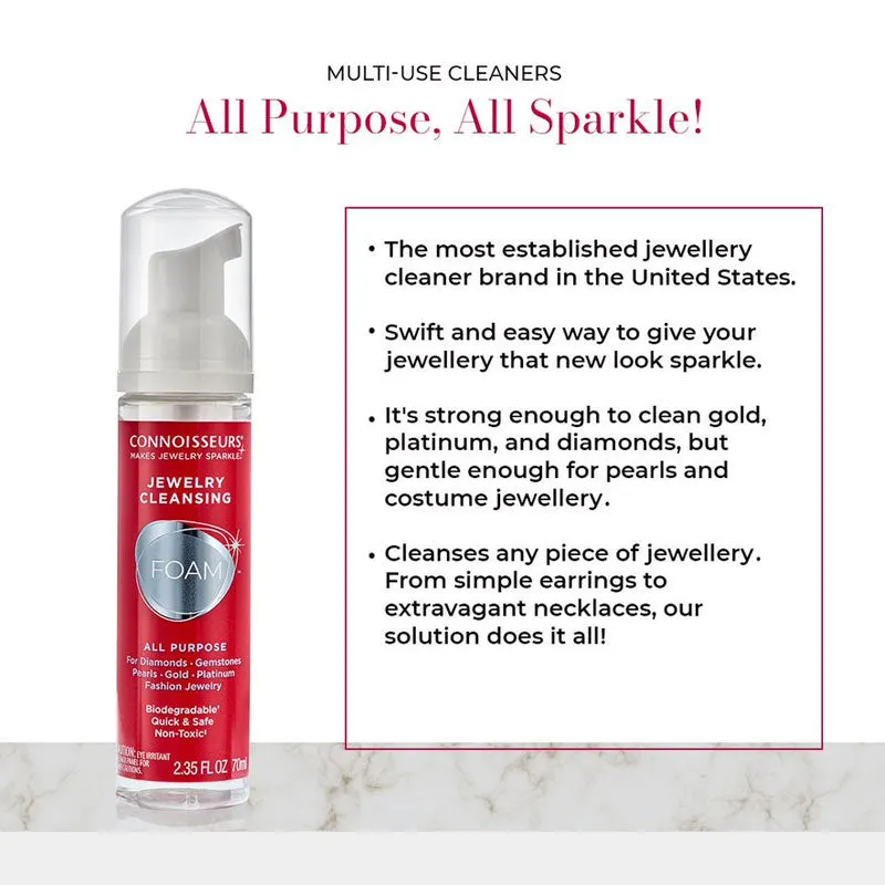 Connoisseurs Jewellery Cleansing Foam - All Jewellery & Pearls