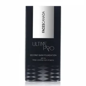 Faces Canada Second Skin Serum Foundation | SPF 15 | Ultra Light Weight |Marine Algae Extract enriched | Natural Matte Finish |HD Flawless Radiance | Shade - Ivory 30ml
