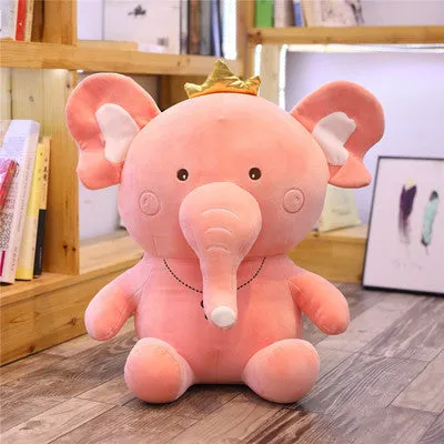 Giant Squishy Elephant Plush