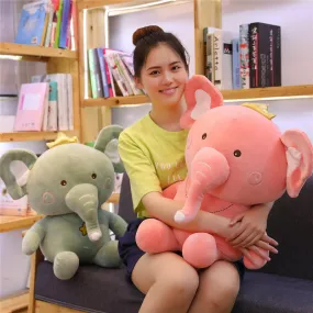 Giant Squishy Elephant Plush
