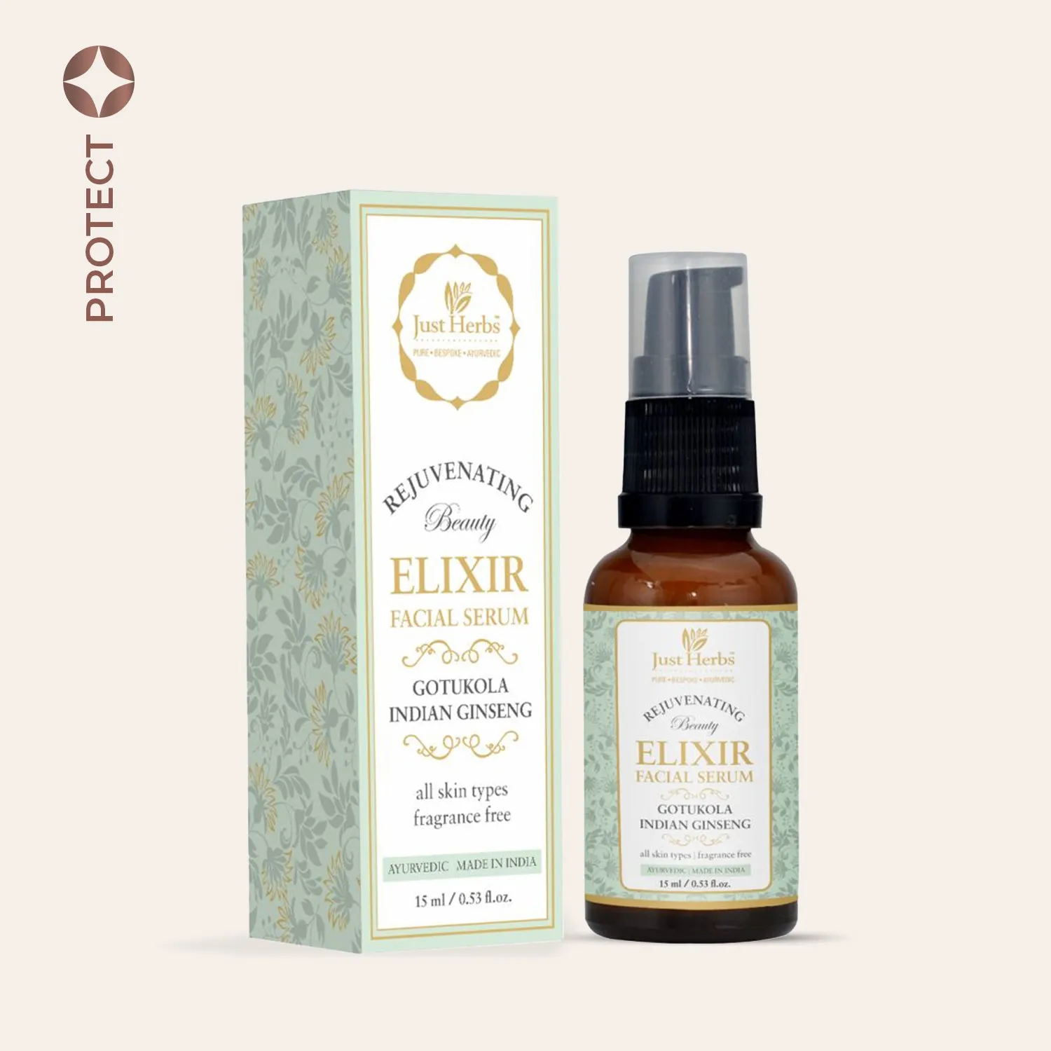 Glow Boosting Face serum with Gotukola and Indian Ginseng