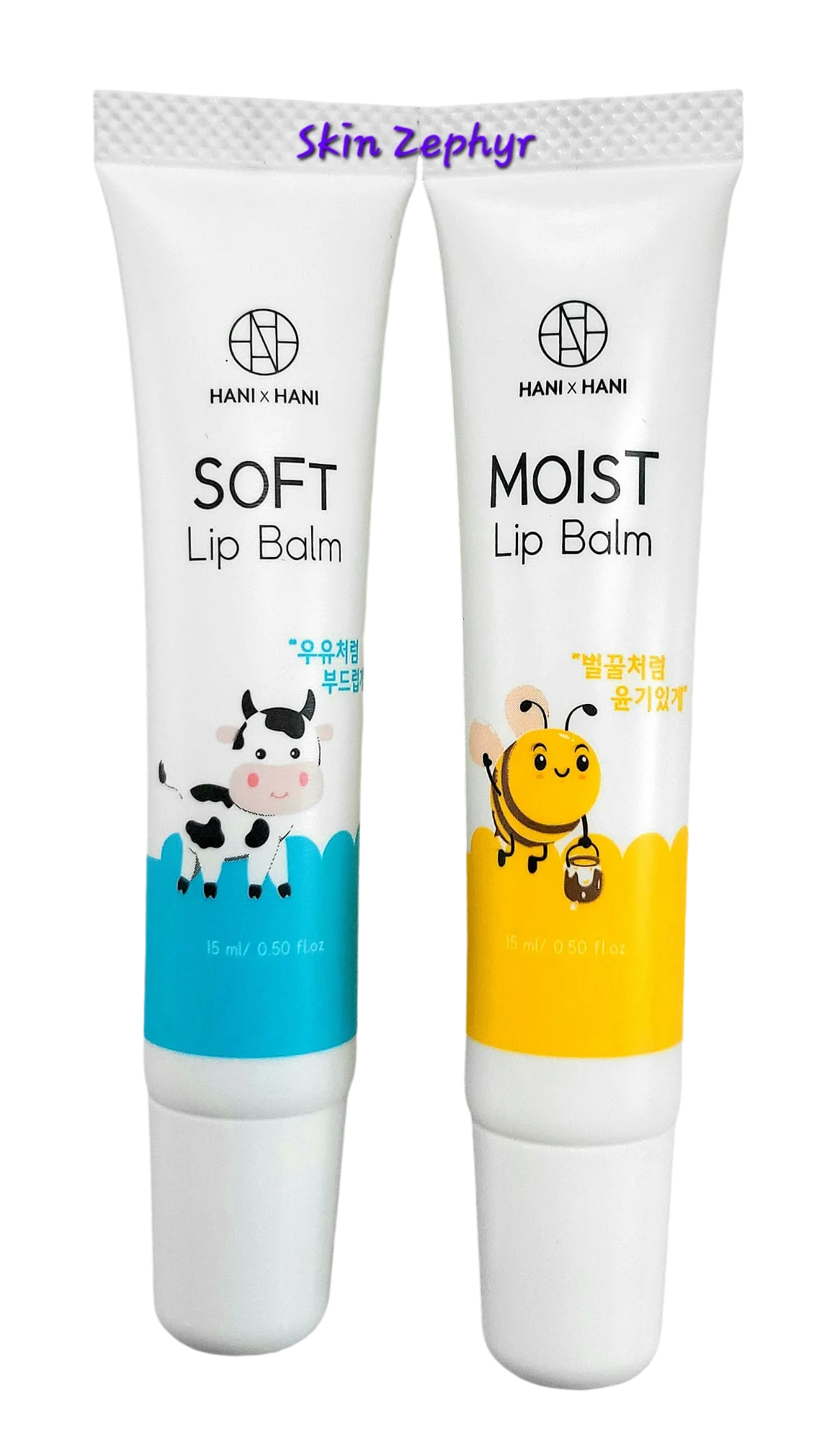 Hani x Hani Soft and Moist Lip Balm Duo