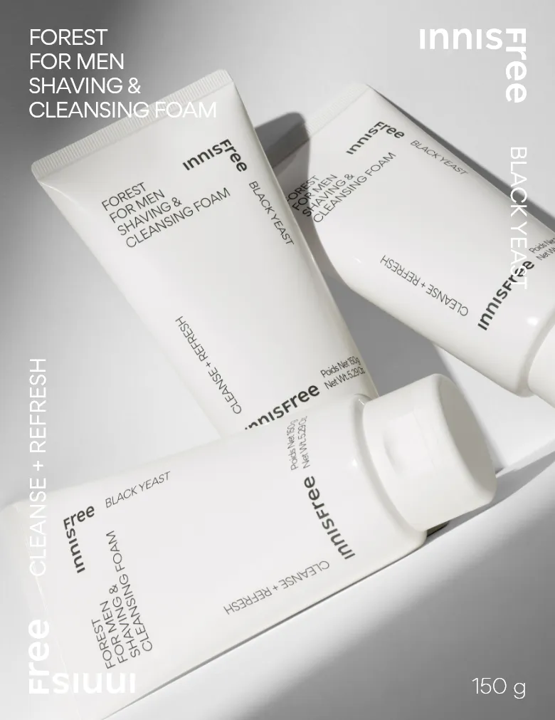 innisfree Forest for Men Shaving & Cleansing Foam 150g