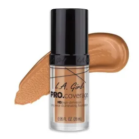 LA GIRL Pro Coverage Illuminating Foundation - Soft Honey
