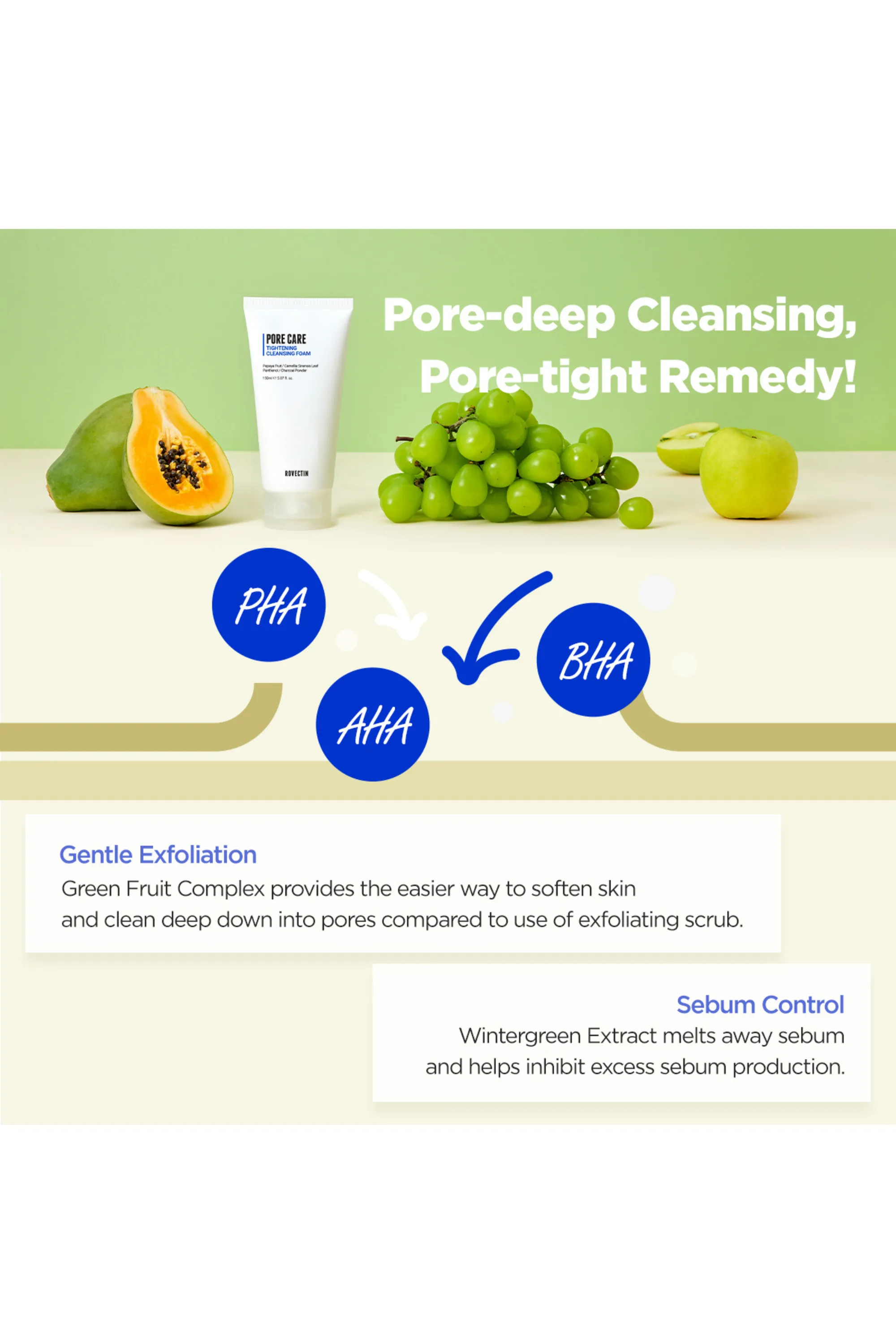 Pore Care Tightening Cleansing Foam