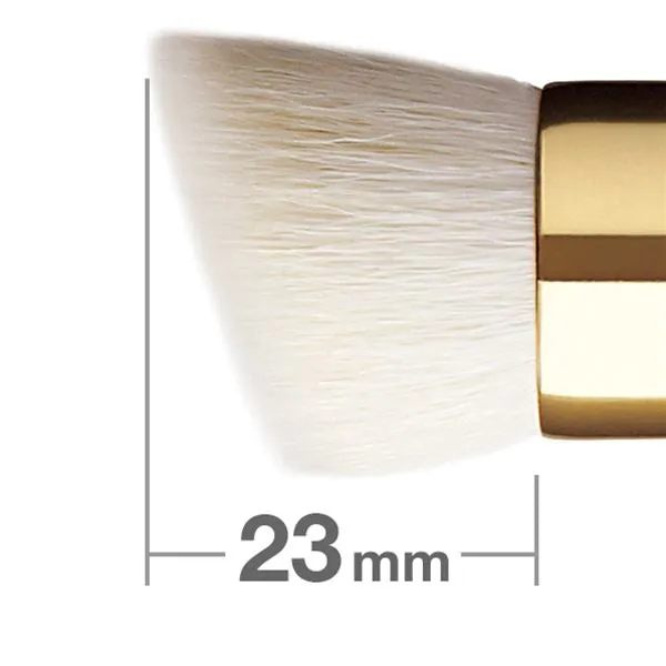 S5555 Powder & Liquid Foundation Brush Round & Angled Duo Fiber (2mm) [HB0008]