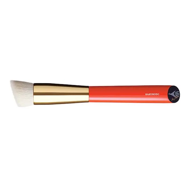 S5555 Powder & Liquid Foundation Brush Round & Angled Duo Fiber (2mm) [HB0008]